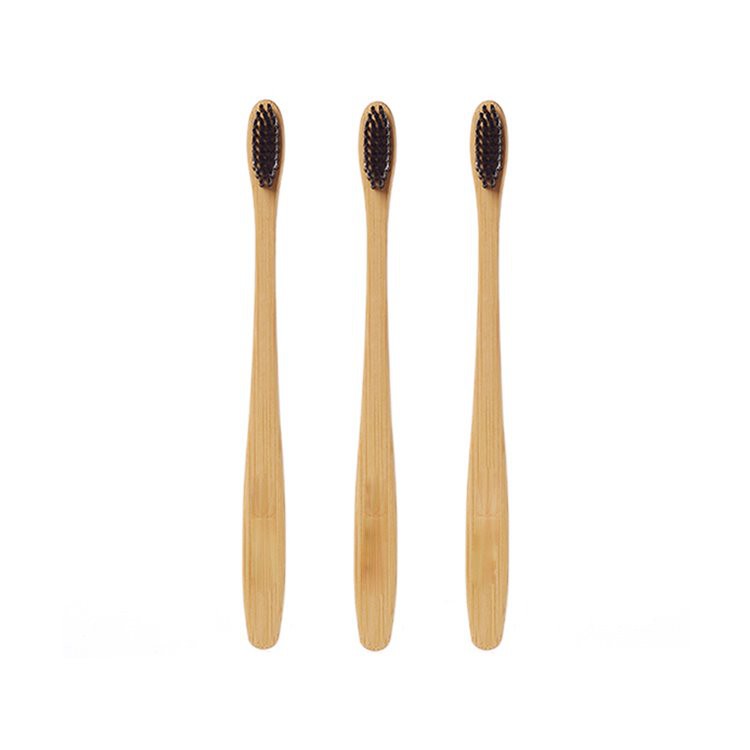 부드러운 강모 대나무 칫솔