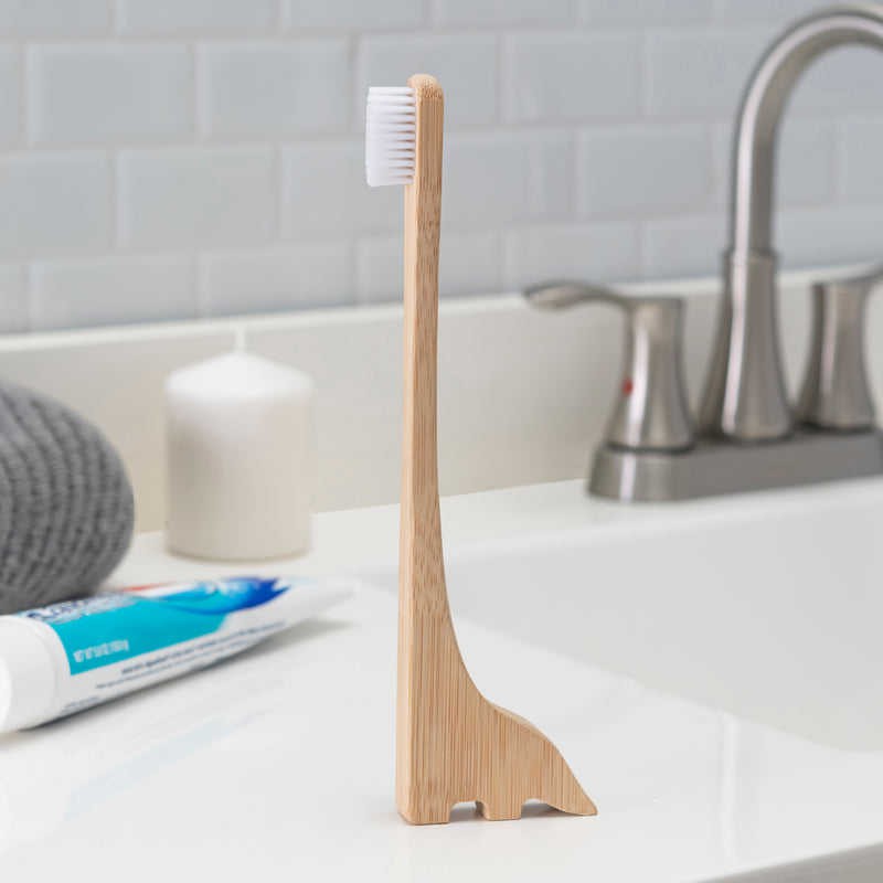 Bamboo Toothbrushes in Animal Shape