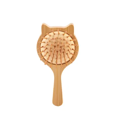 천연 대나무 헤어 브러시