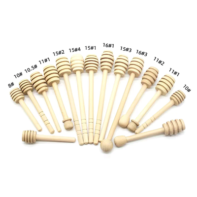 나무 꿀 디퍼 스틱